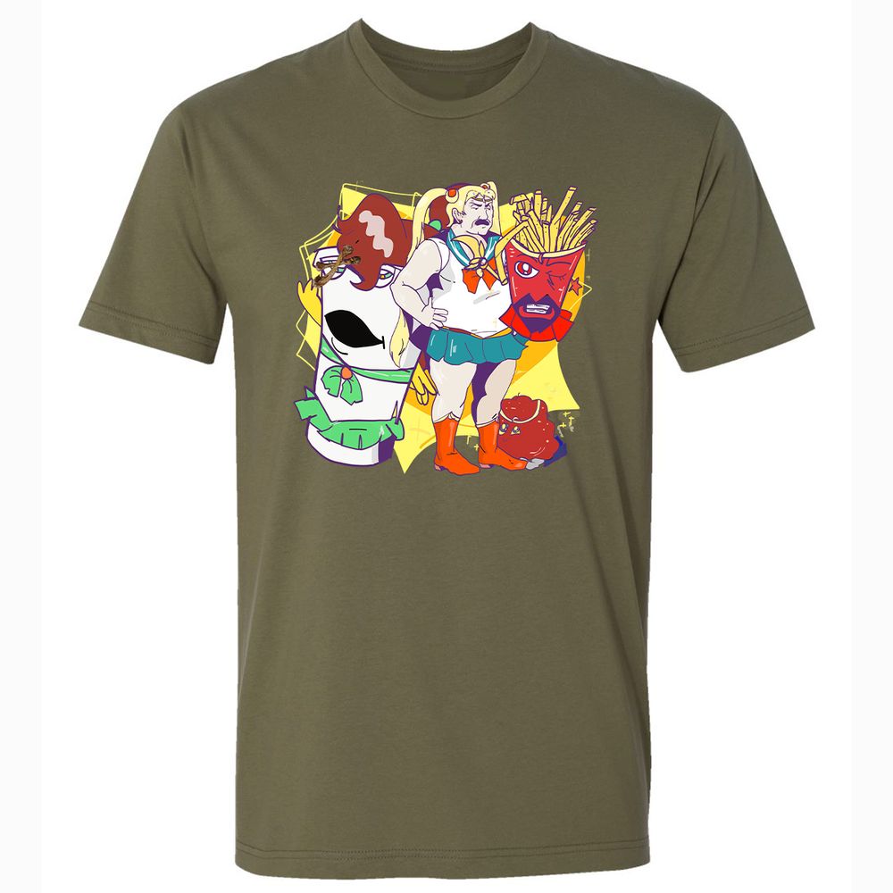 Premium Unisex T-Shirt - K7VE577B - Military Green - 5
