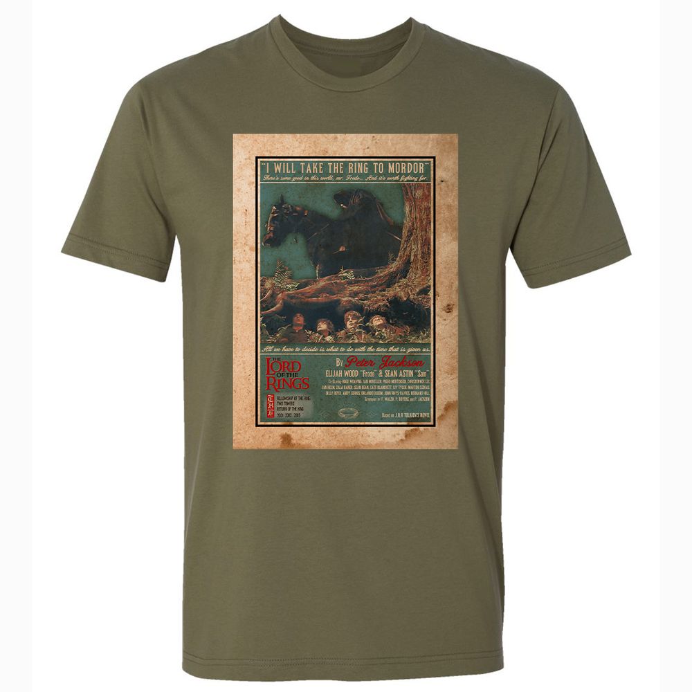 Premium Unisex T-Shirt - 4EASJZPV - Military Green - 5