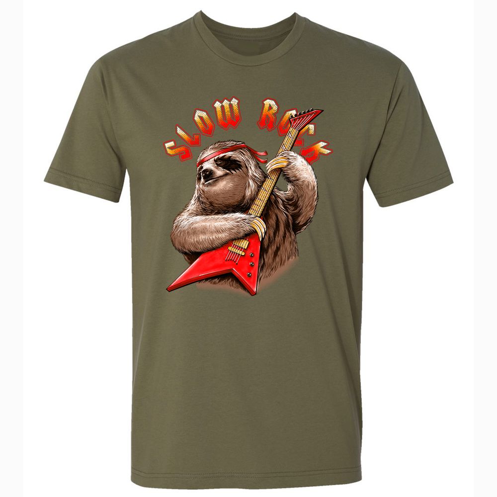 Premium Unisex T-Shirt - R6AJV8RQ - Military Green - 5