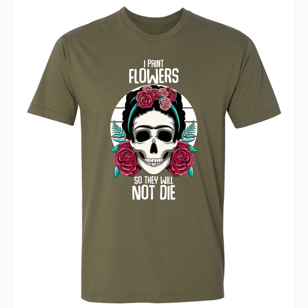 Premium Unisex T-Shirt - RJF6RWCJ - Military Green - 5