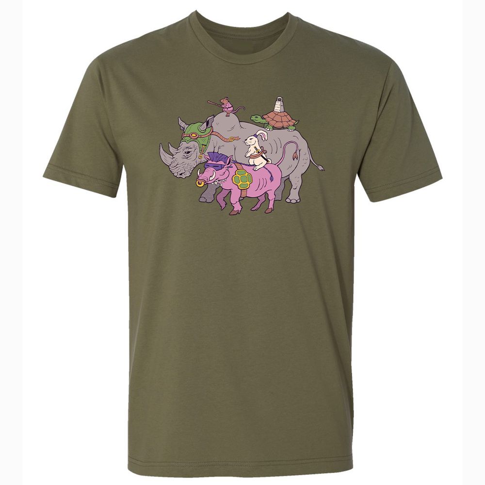 Premium Unisex T-Shirt - 7BUTGZX1 - Military Green - 5