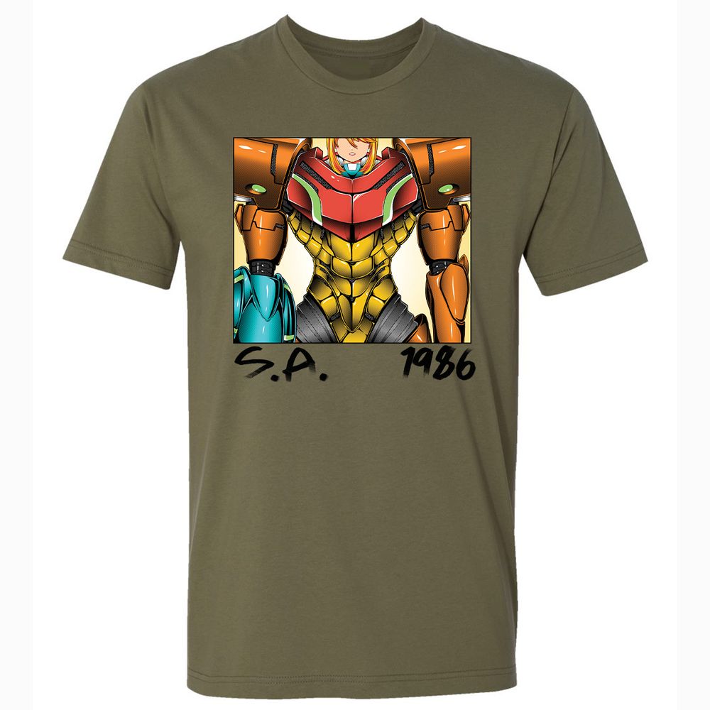 Premium Unisex T-Shirt - 93M96HS9 - Military Green - 5