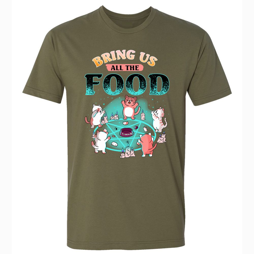 Premium Unisex T-Shirt - AMATYESC - Military Green - 5