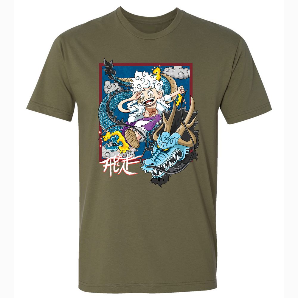Premium Unisex T-Shirt - LWBQWJXW - Military Green - 5