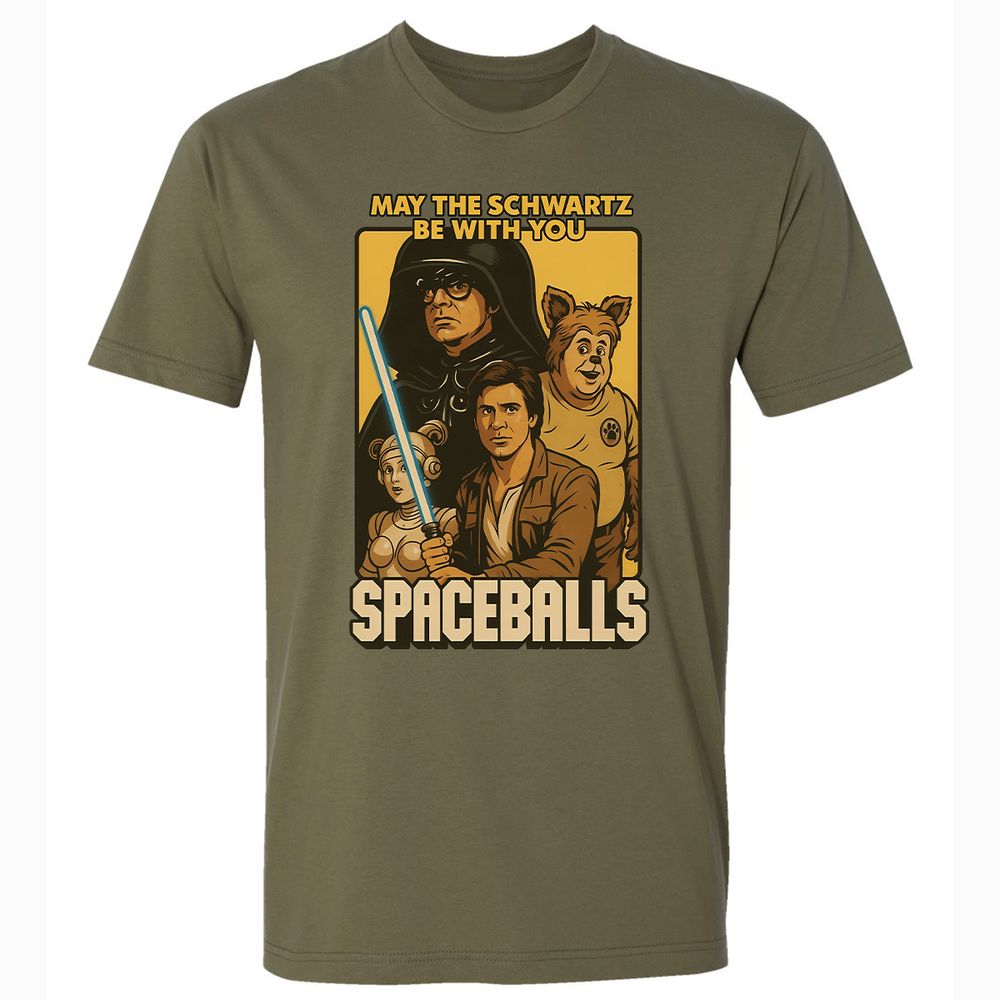May the Schwartz Be With You - Military Green - 5