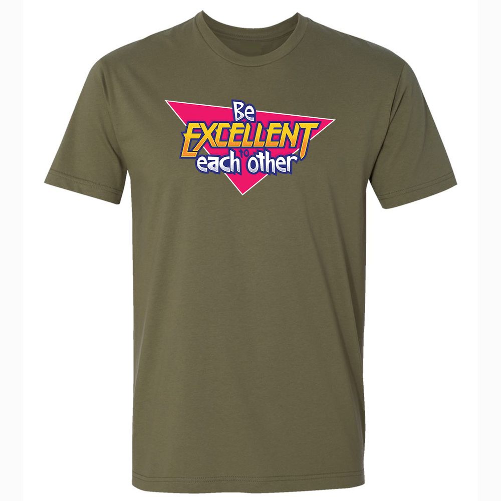 Premium Unisex T-Shirt - QR98F7QJ - Military Green - 5
