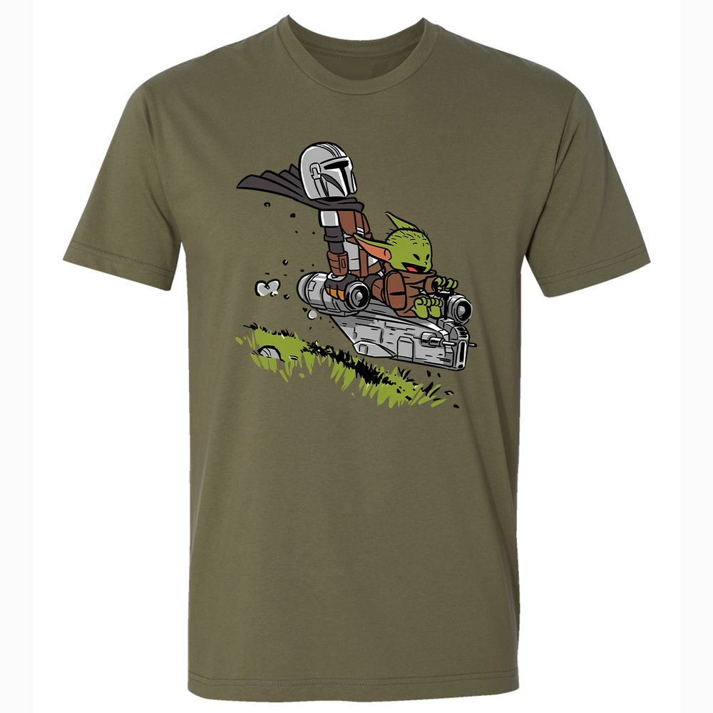 Premium Unisex T-Shirt - X9NX6GWL - Military Green - 5