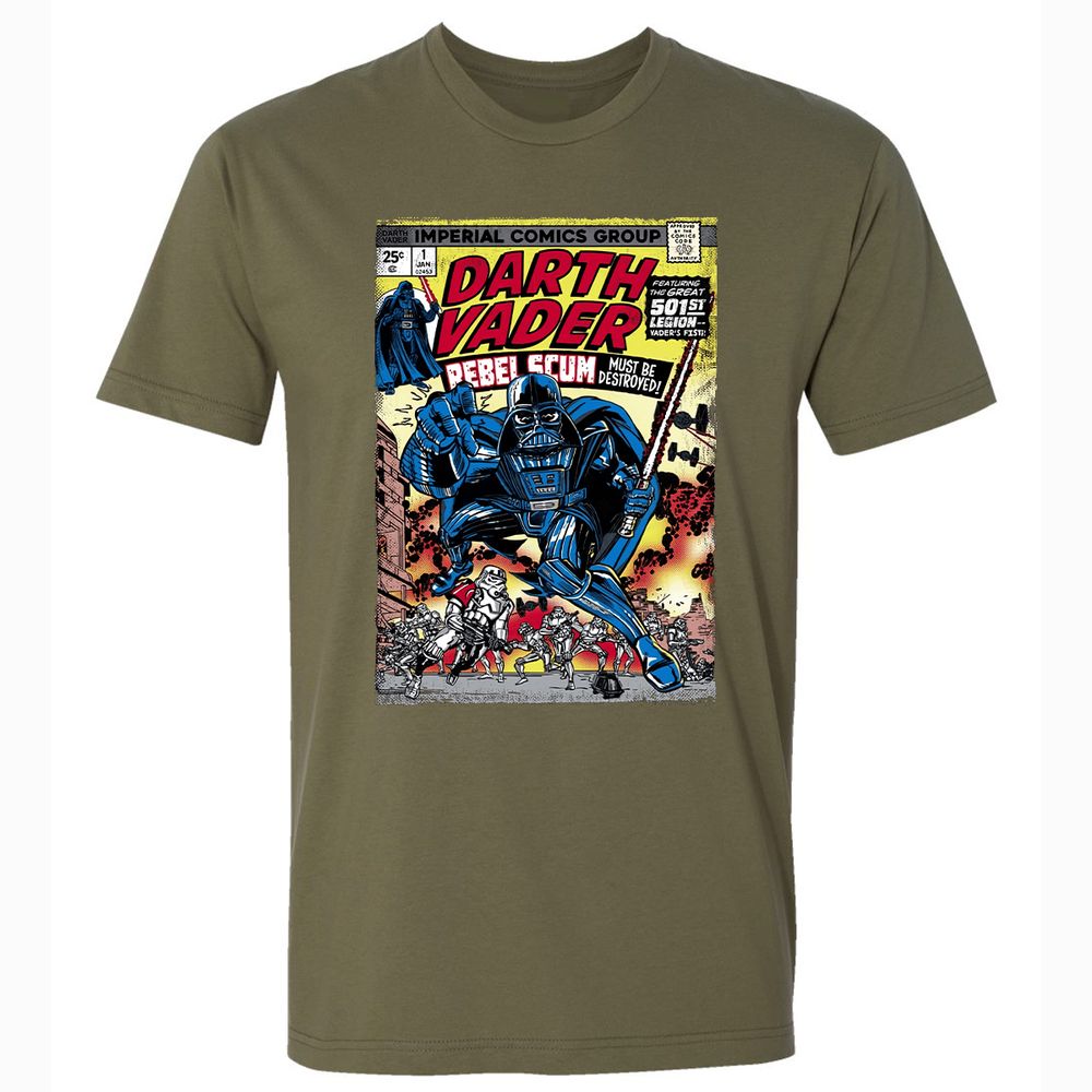 Premium Unisex T-Shirt - E4KDBBK1 - Military Green - 5