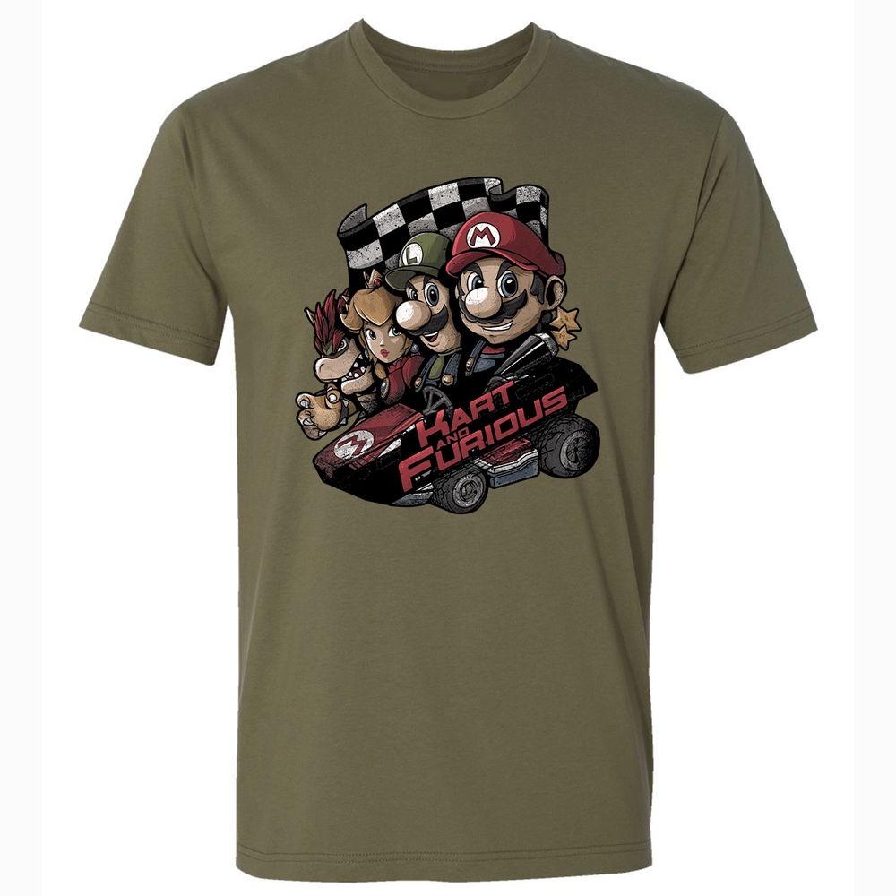 Premium Unisex T-Shirt - X99S82NQ - Military Green - 5