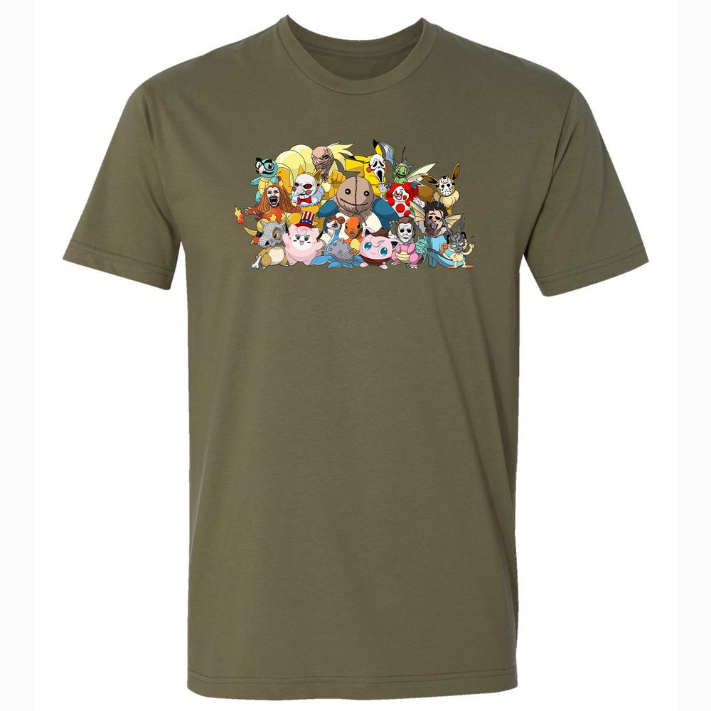 Premium Unisex T-Shirt - EJGACRKX - Military Green - 5