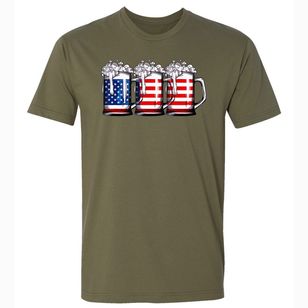 Premium Unisex T-Shirt - EBGF29W7 - Military Green - 5