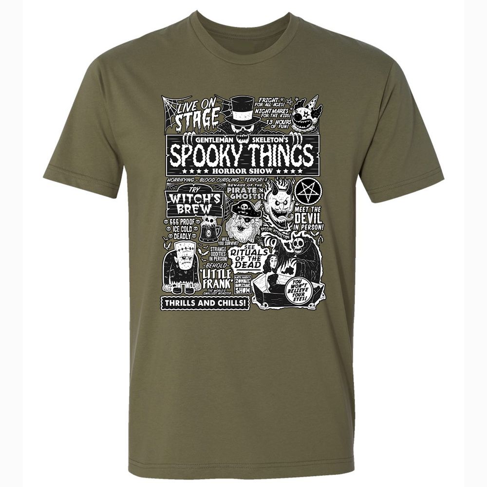 Premium Unisex T-Shirt - YVKJP5ZY - Military Green - 5