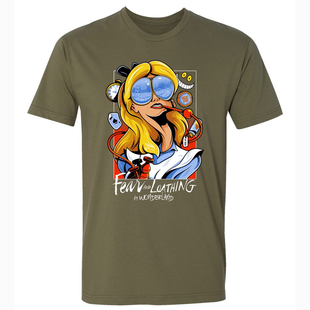 Premium Unisex T-Shirt - N44BB6ZP - Military Green - 5