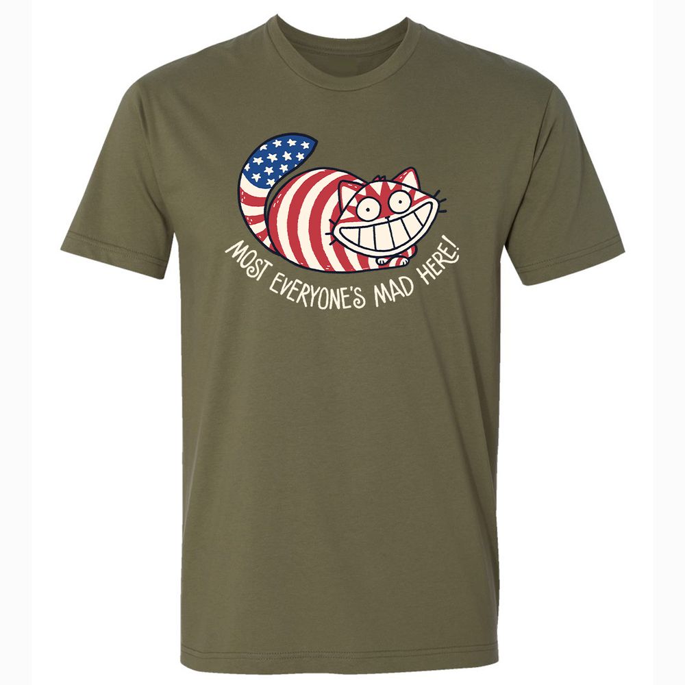 Premium Unisex T-Shirt - PS5VGZTA - Military Green - 5