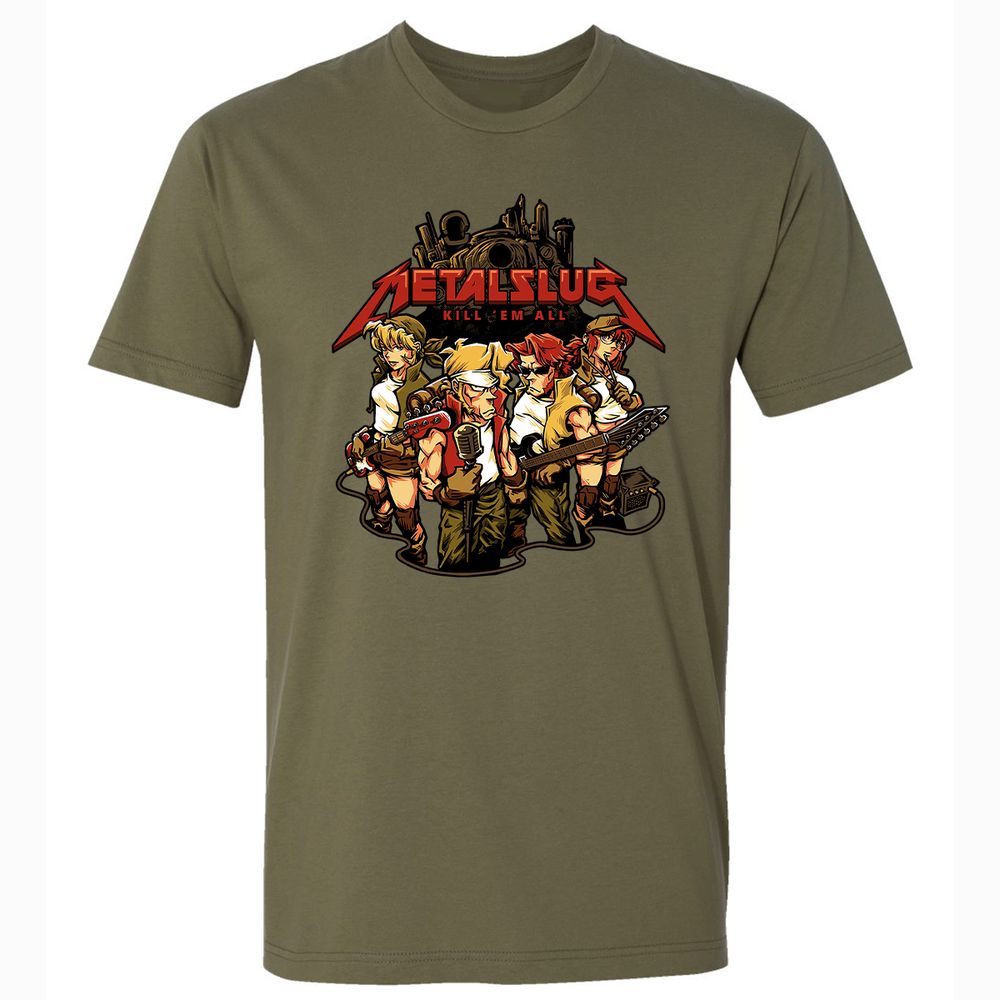 Premium Unisex T-Shirt - B1UNUFUR - Military Green - 5