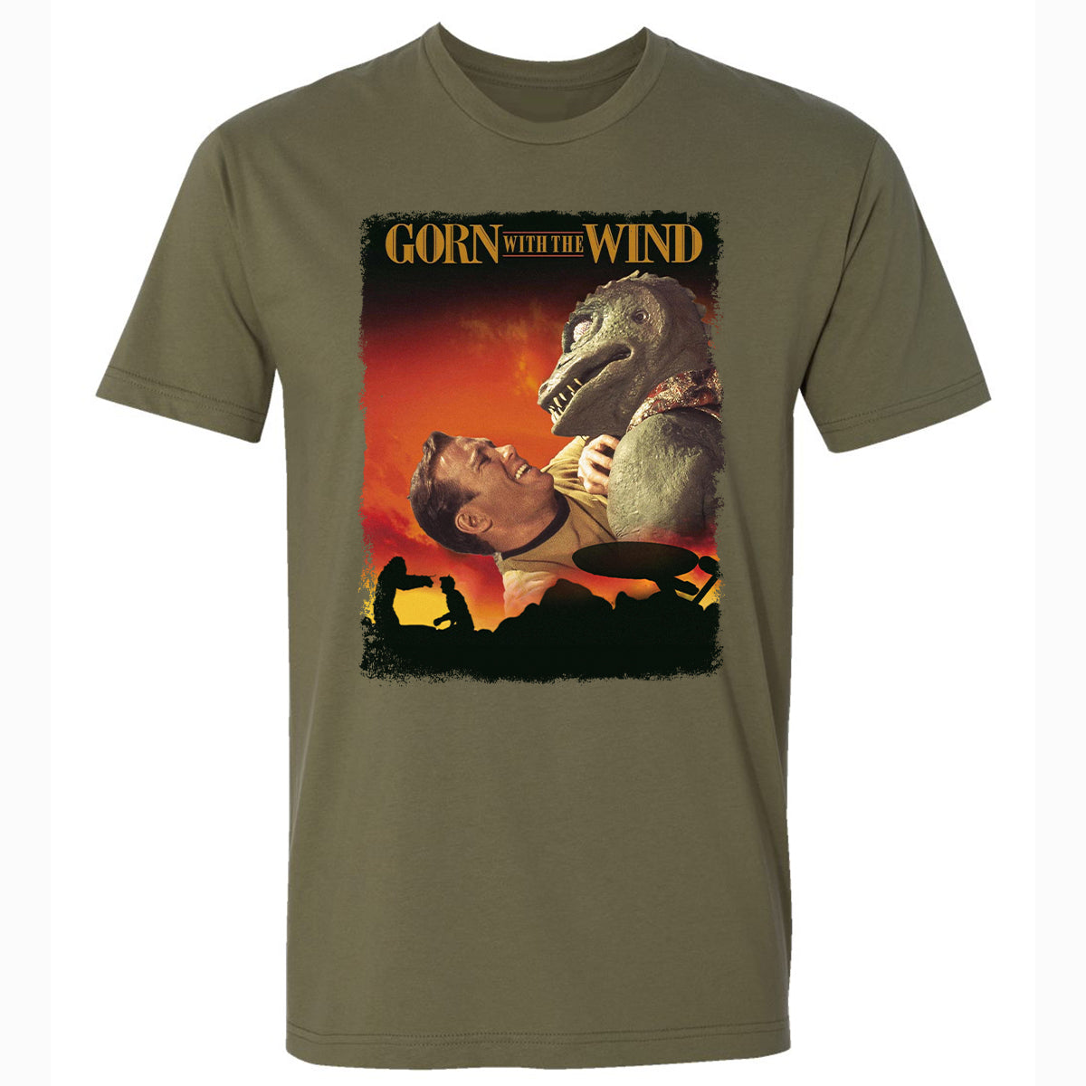 Premium Unisex T-Shirt - F6AKNQDC - Military Green - 5