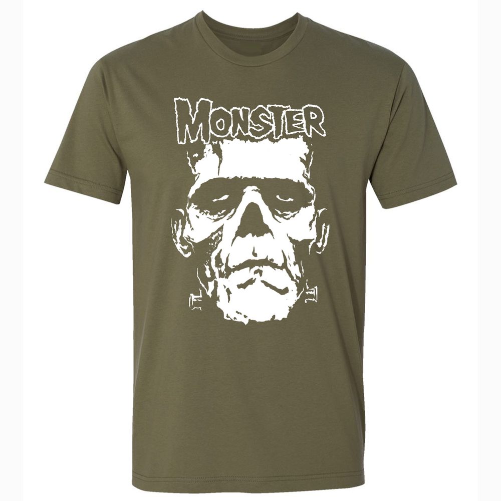 Premium Unisex T-Shirt - LM6H6F2W - Military Green - 5