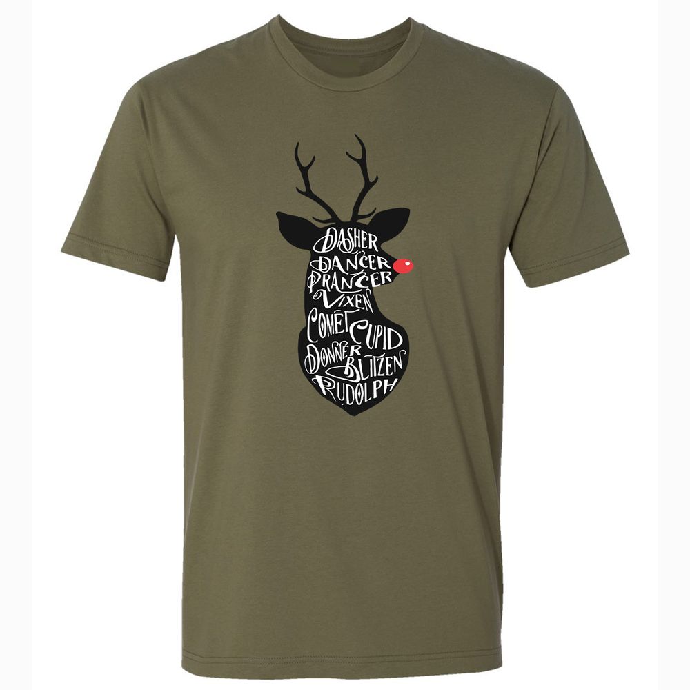 Premium Unisex T-Shirt - 5MPC8DWD - Military Green - 5