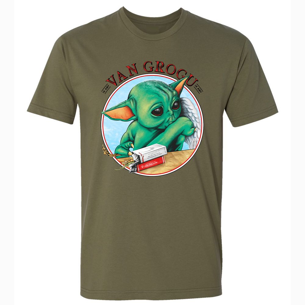 Premium Unisex T-Shirt - 1JL4U7BG - Military Green - 5