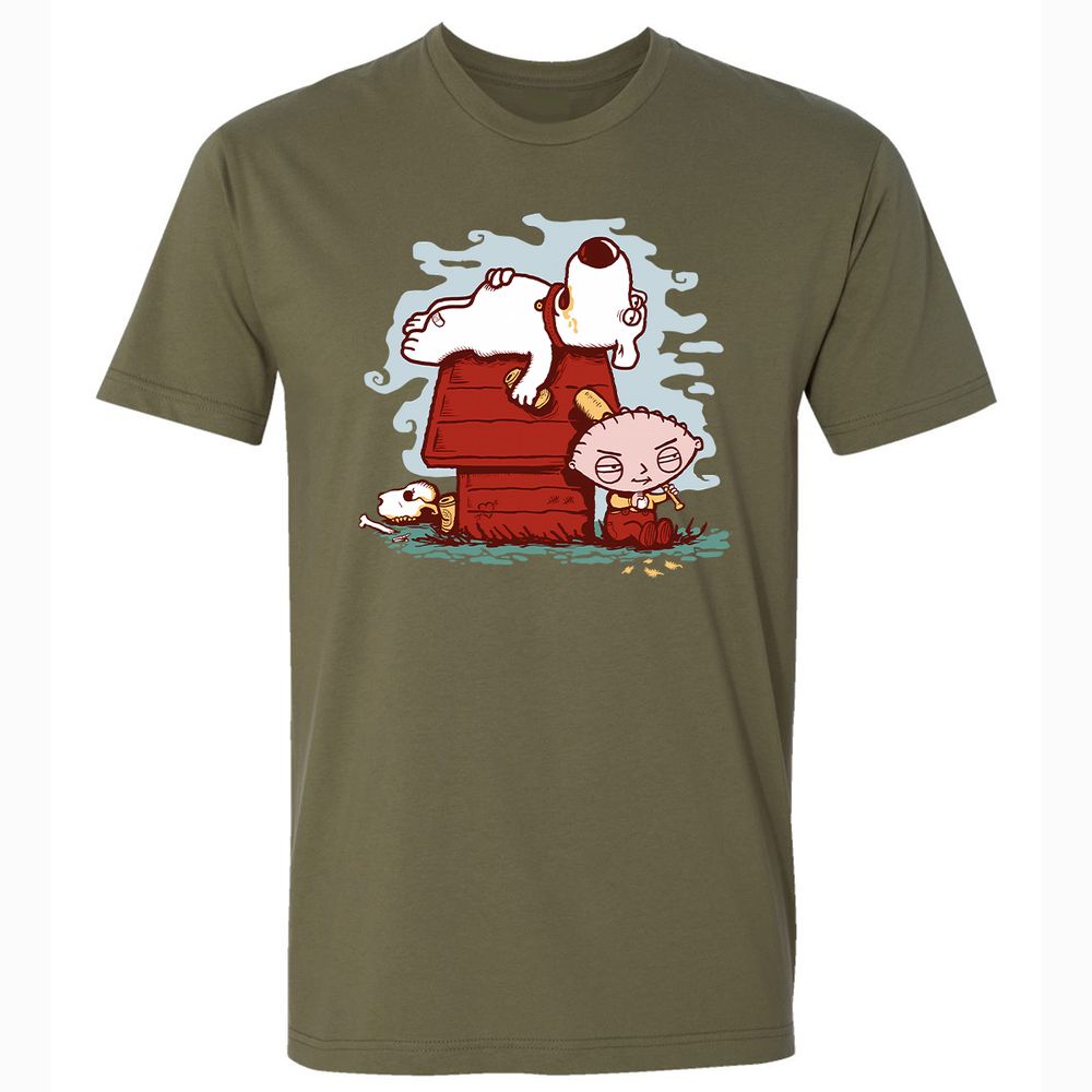 Premium Unisex T-Shirt - CUDQ9TPL - Military Green - 5