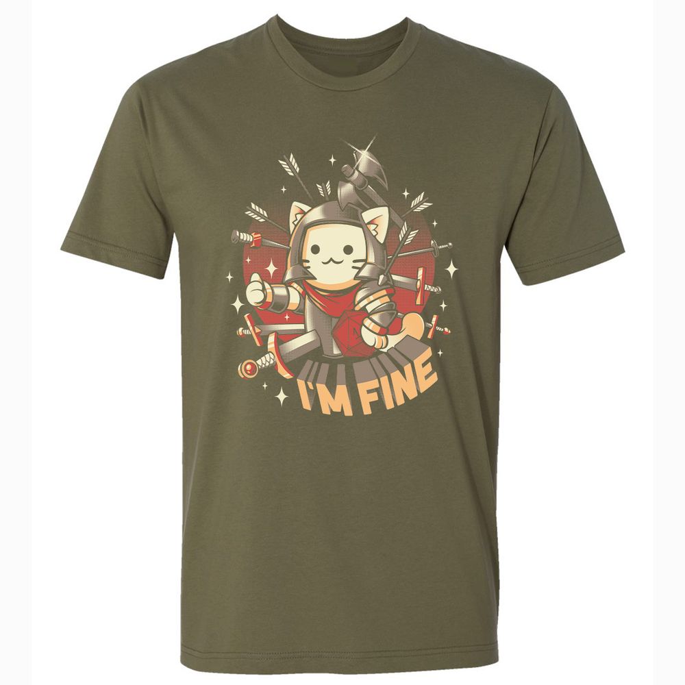 Premium Unisex T-Shirt - TTMBCW8V - Military Green - 5