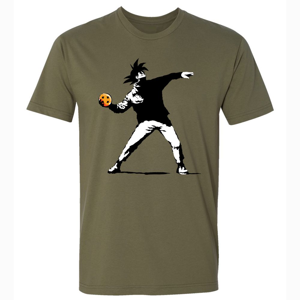 Premium Unisex T-Shirt - QJ5WFX1B - Military Green - 5
