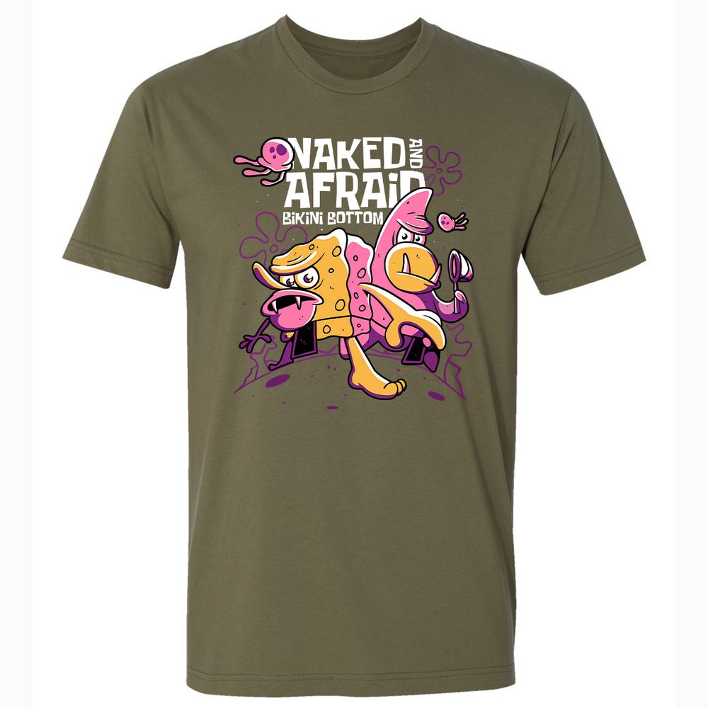 Premium Unisex T-Shirt - 8HV6QJWA - Military Green - 5