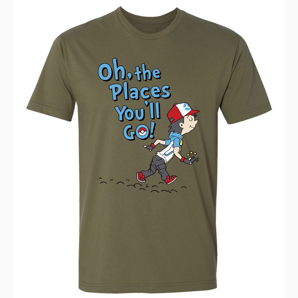 Premium Unisex T-Shirt - V5TRGBSQ - Military Green - 5