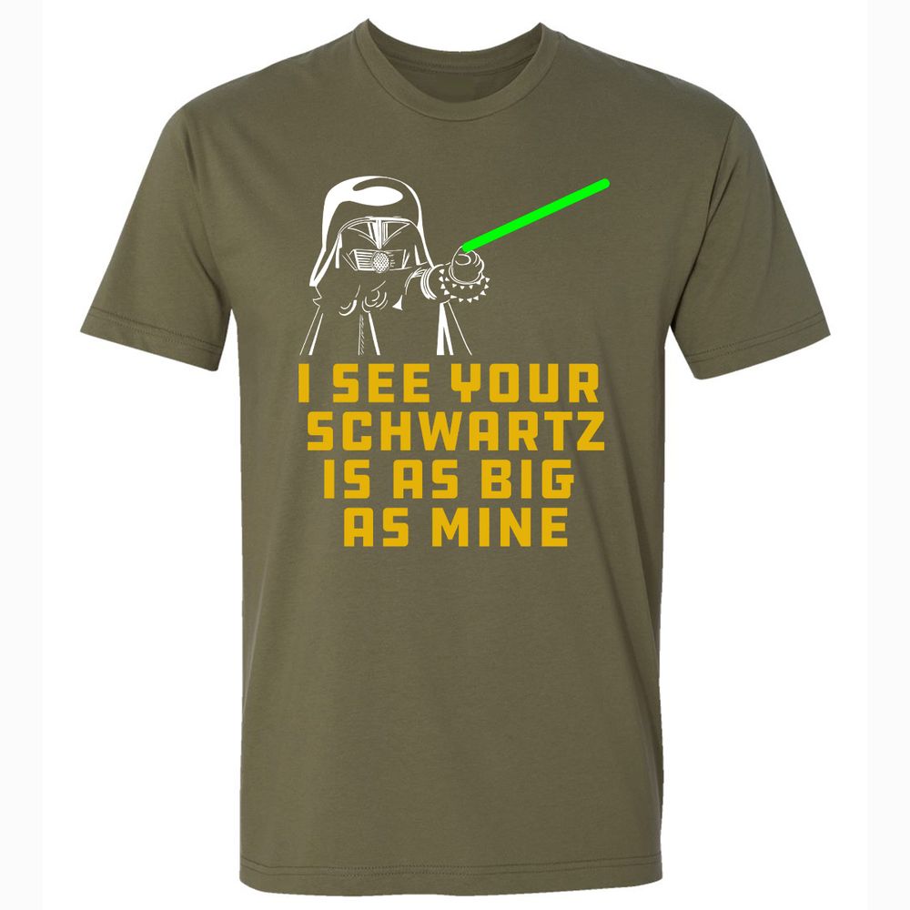 Premium Unisex T-Shirt - 7B5UBCMA - Military Green - 5