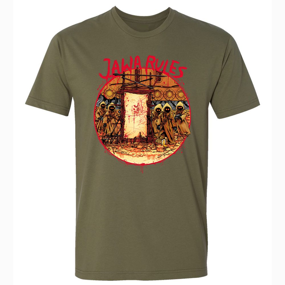 Premium Unisex T-Shirt - 9CSKUDP8 - Military Green - 5