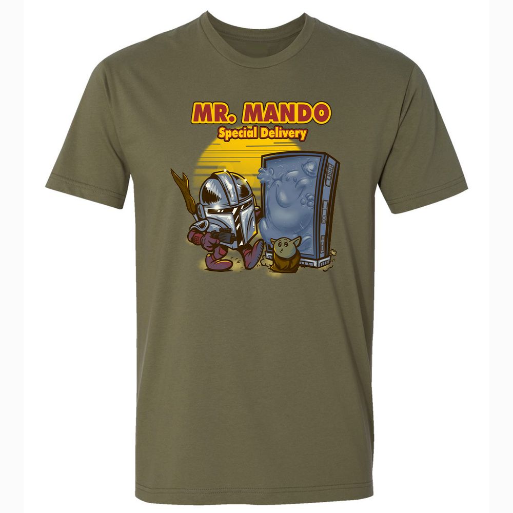 Premium Unisex T-Shirt - VYU492Z9 - Military Green - 5