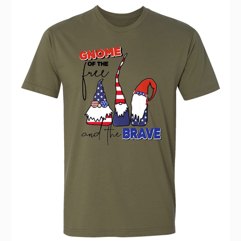 Premium Unisex T-Shirt - 32A6C8A3 - Military Green - 5