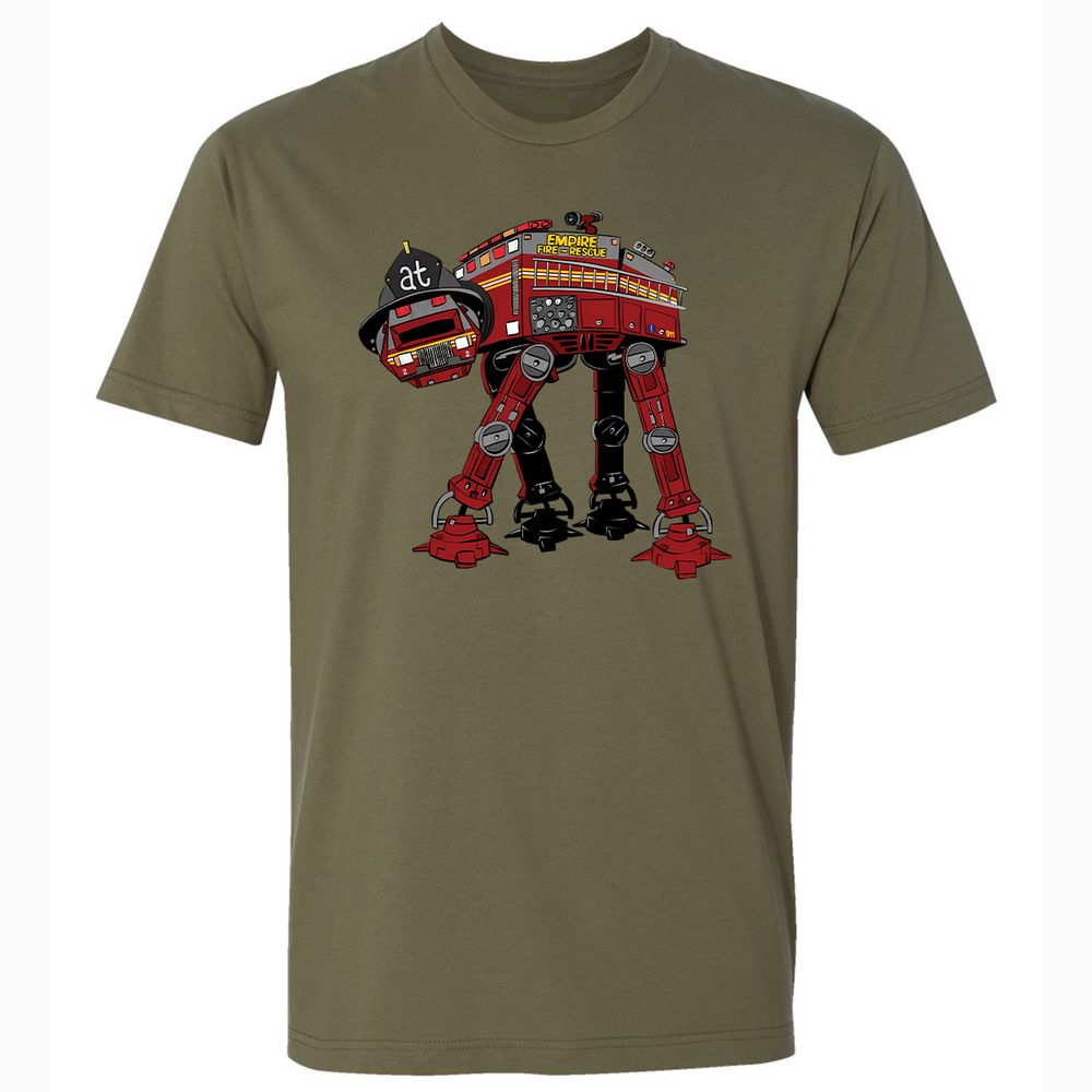 At-At Fire Truck - Military Green - 5