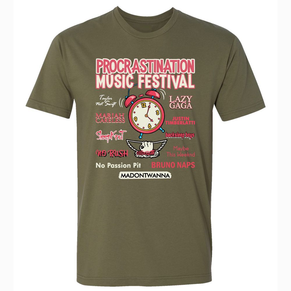 Premium Unisex T-Shirt - DSL14WLH - Military Green - 5