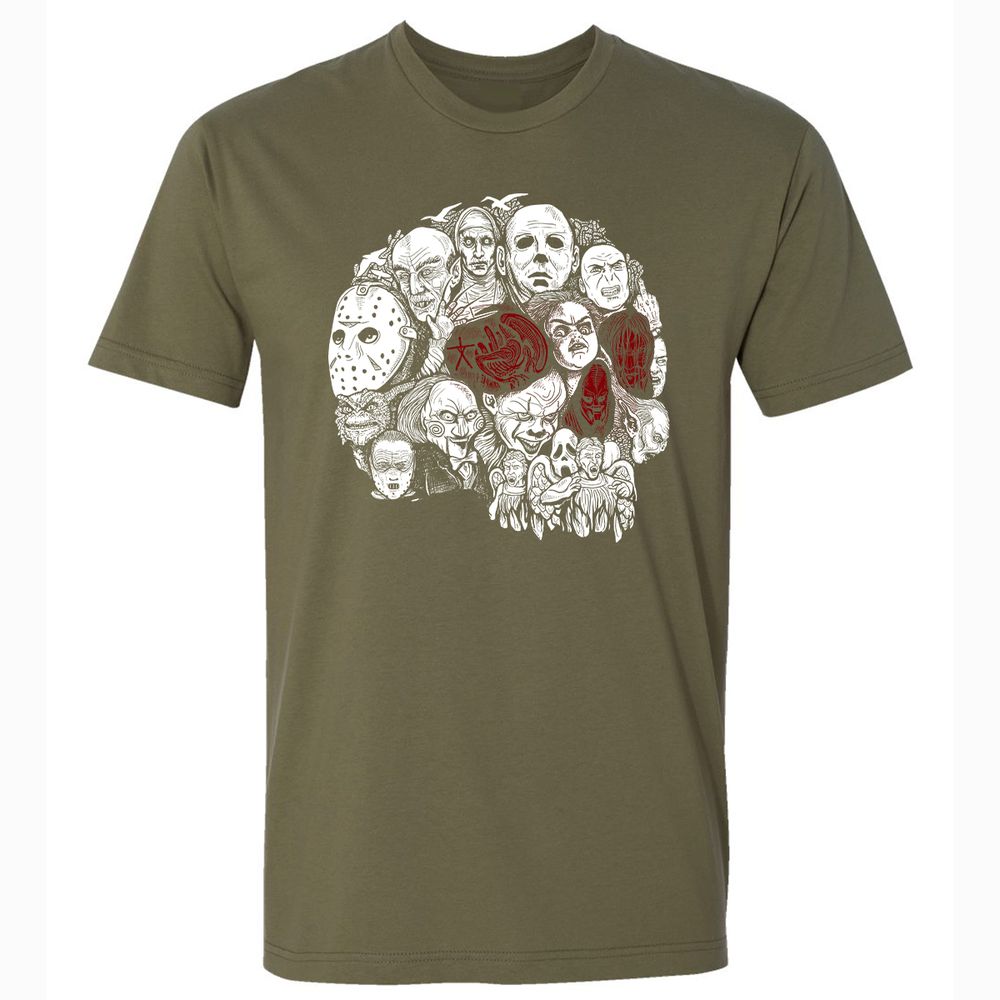 Premium Unisex T-Shirt - 4VRDXGLW - Military Green - 5