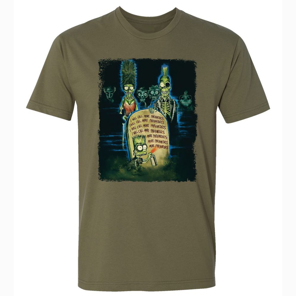 Premium Unisex T-Shirt - 7XZD8CR8 - Military Green - 5