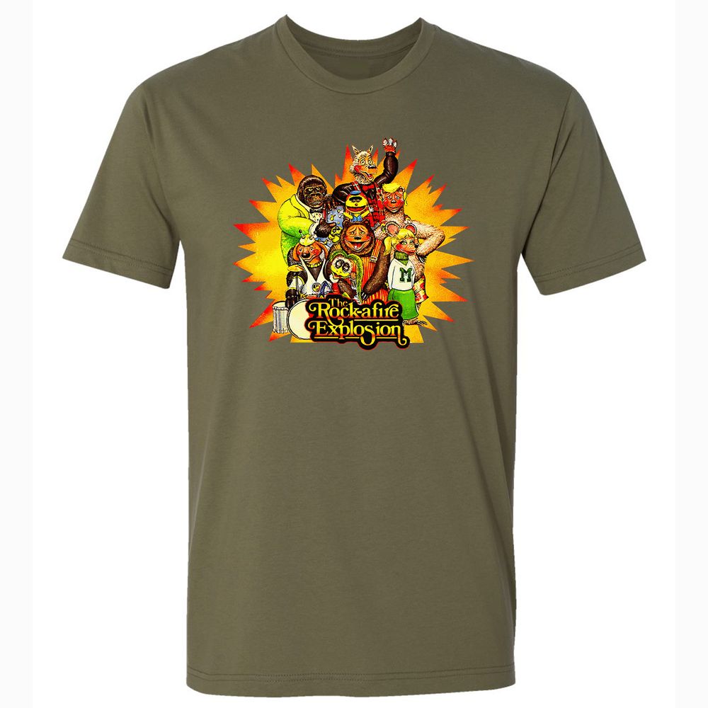 Premium Unisex T-Shirt - ZCPZADWL - Military Green - 5