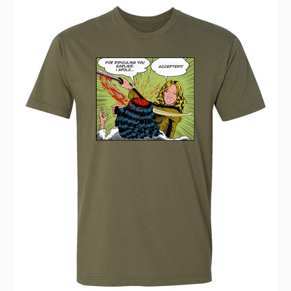 Premium Unisex T-Shirt - 9UEH1FKW - Military Green - 5