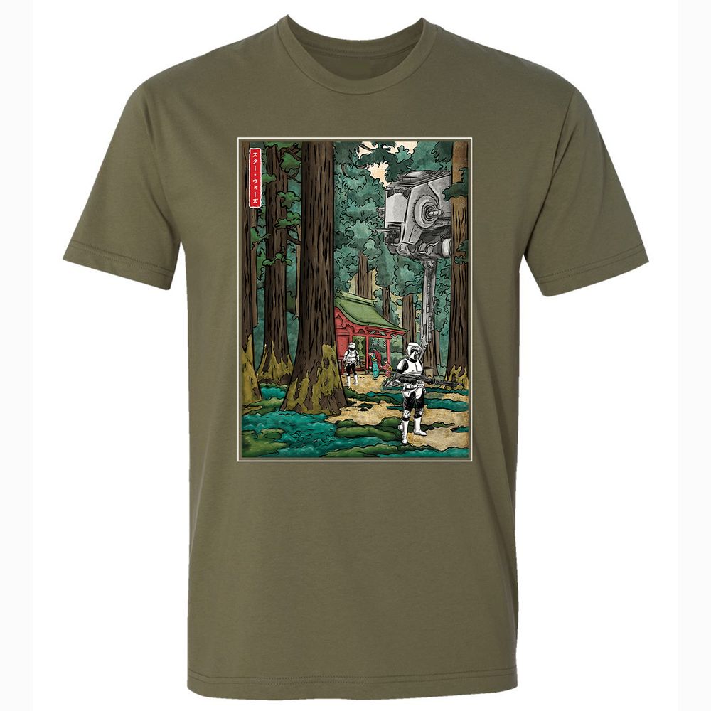 Premium Unisex T-Shirt - BP2YVHJP - Military Green - 5