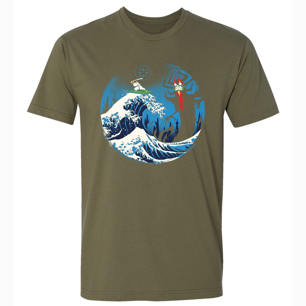 Premium Unisex T-Shirt - 1YAQDW4W - Military Green - 5