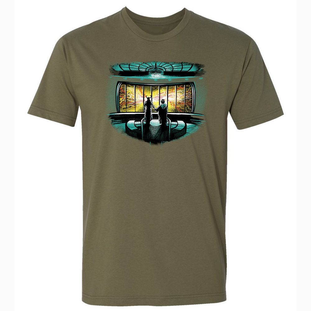 Premium Unisex T-Shirt - 8QMYQ9Y8 - Military Green - 5