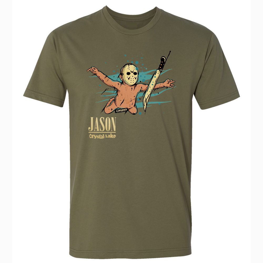 Premium Unisex T-Shirt - 2QZLXUCR - Military Green - 5