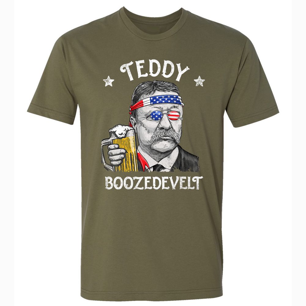 Premium Unisex T-Shirt - 6JGNFBJS - Military Green - 5