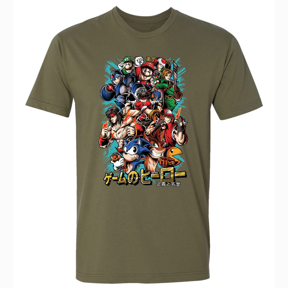 Premium Unisex T-Shirt - 18V9C5VG - Military Green - 5