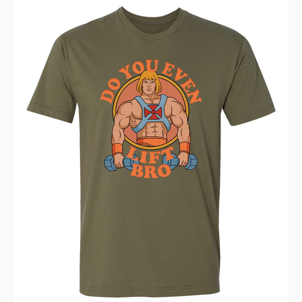 Premium Unisex T-Shirt - D1L9E5SW - Military Green - 5