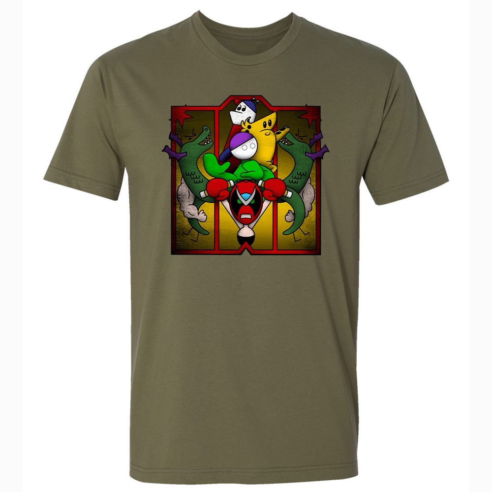 Premium Unisex T-Shirt - B52G9XEV - Military Green - 5