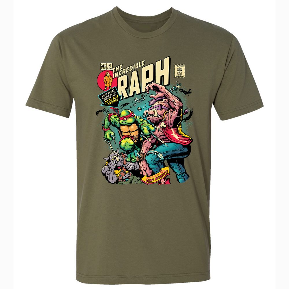 Premium Unisex T-Shirt - J8T4WLDH - Military Green - 5