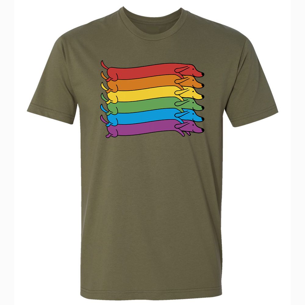 Premium Unisex T-Shirt - K8K59ZHB - Military Green - 5