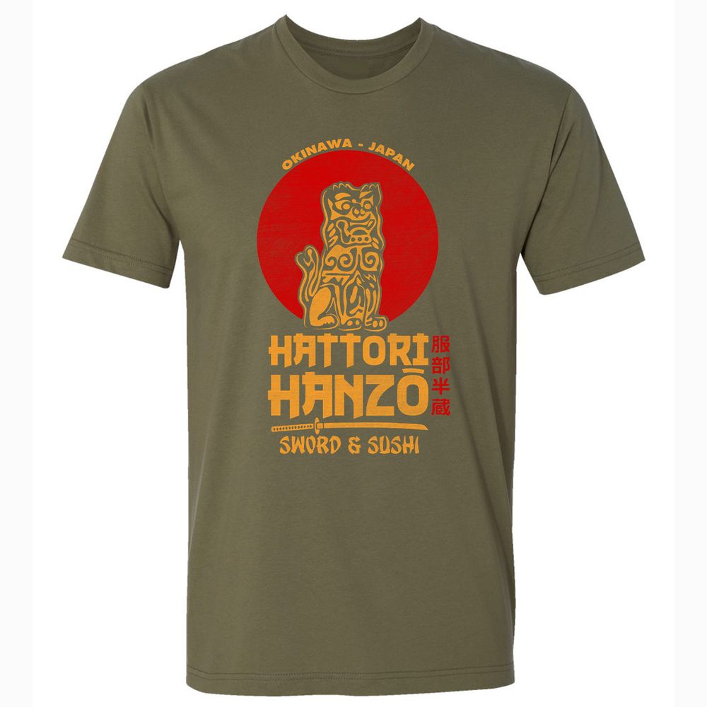 Premium Unisex T-Shirt - SQ92LYUR - Military Green - 5