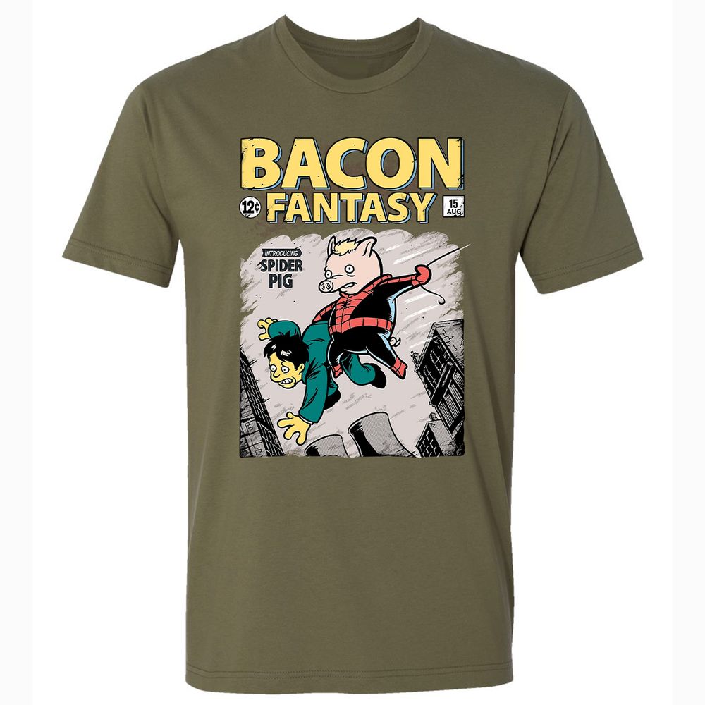 Premium Unisex T-Shirt - GGKLK3SN - Military Green - 5
